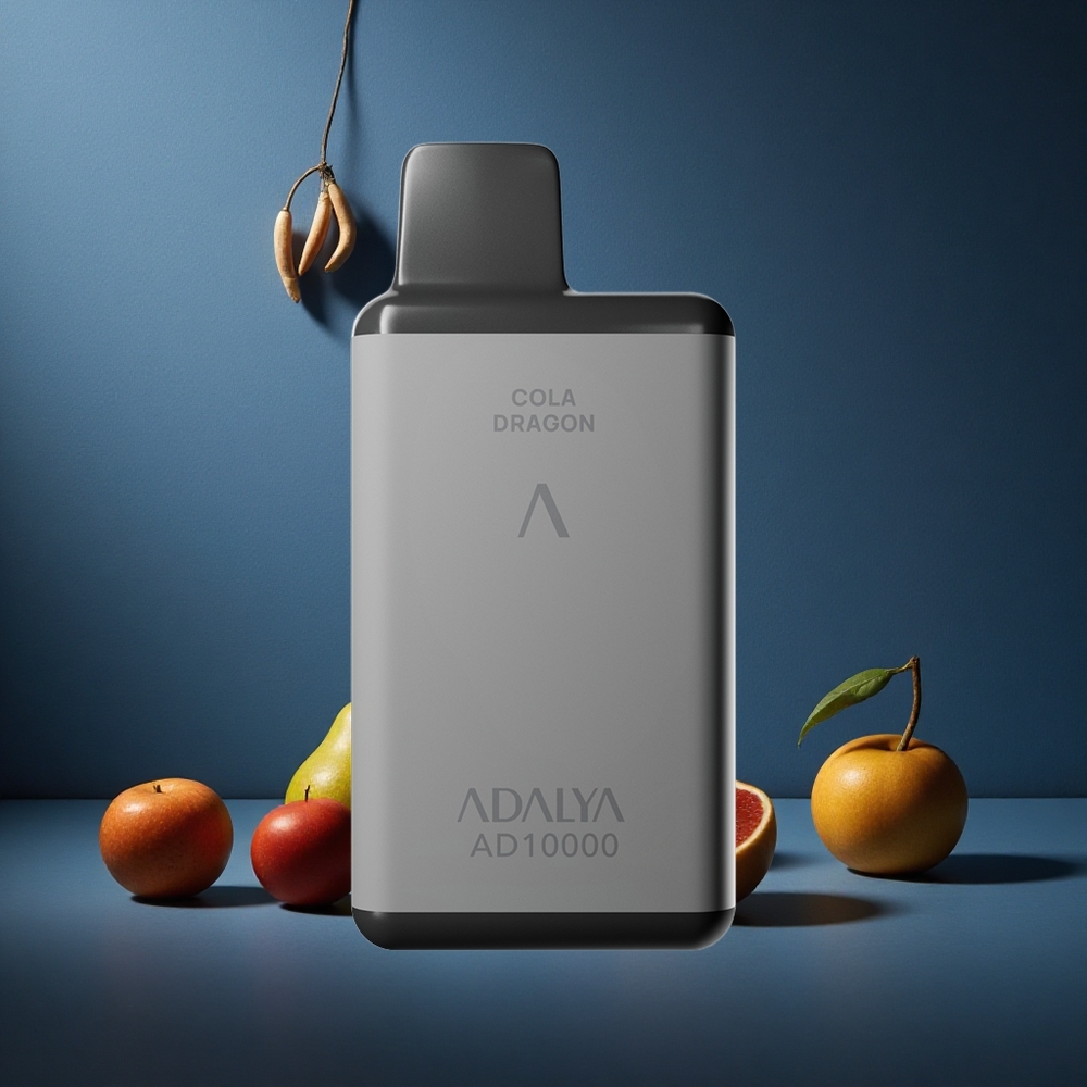 Adalya AD 10000 Puffs Αδιαβροχοποιημένο Γκρι Διαστήματος 14ml 2% Νικοτίνη