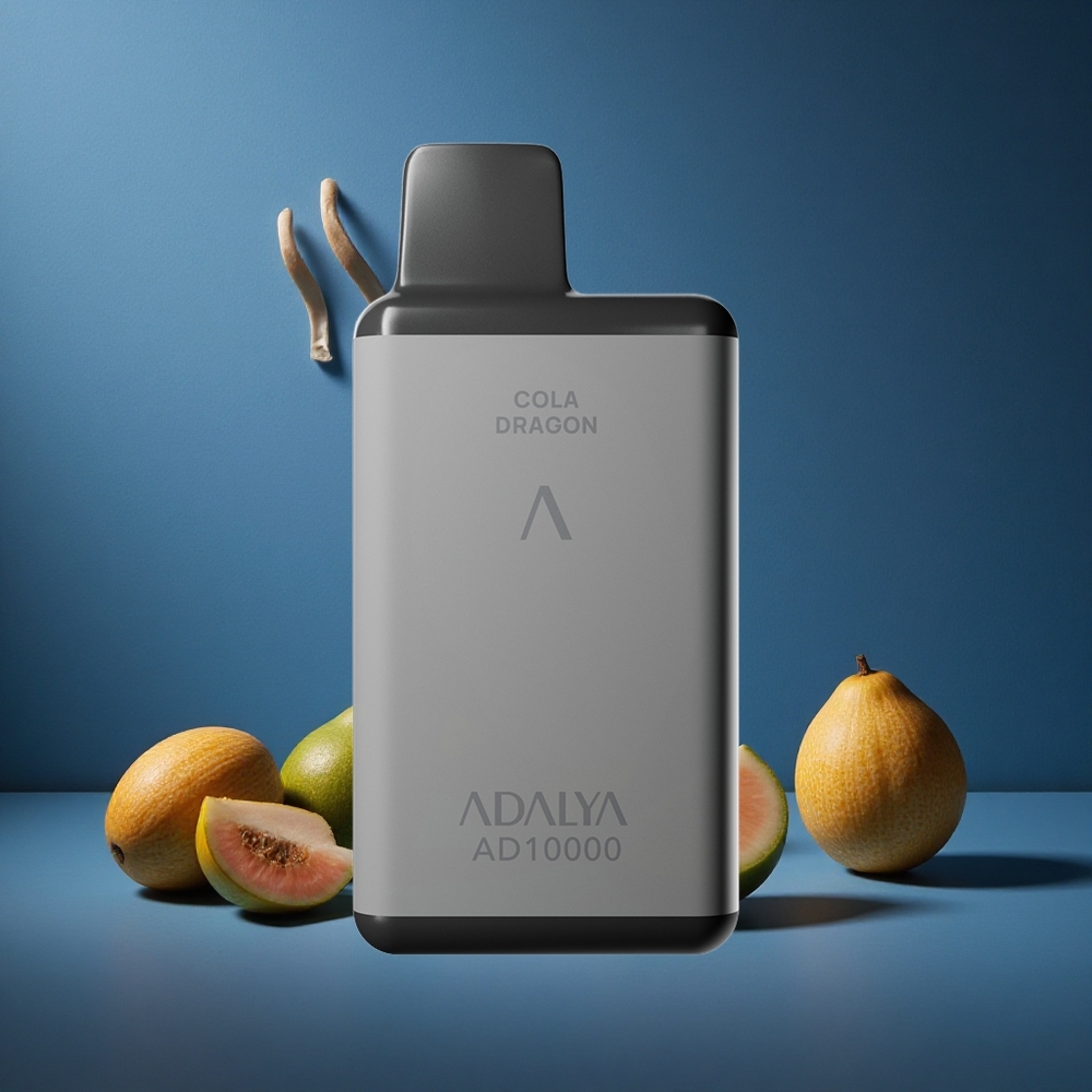 Adalya AD 10000 Puffs Ασπρόμαυρο Πεπόνι USB-C 14 ml