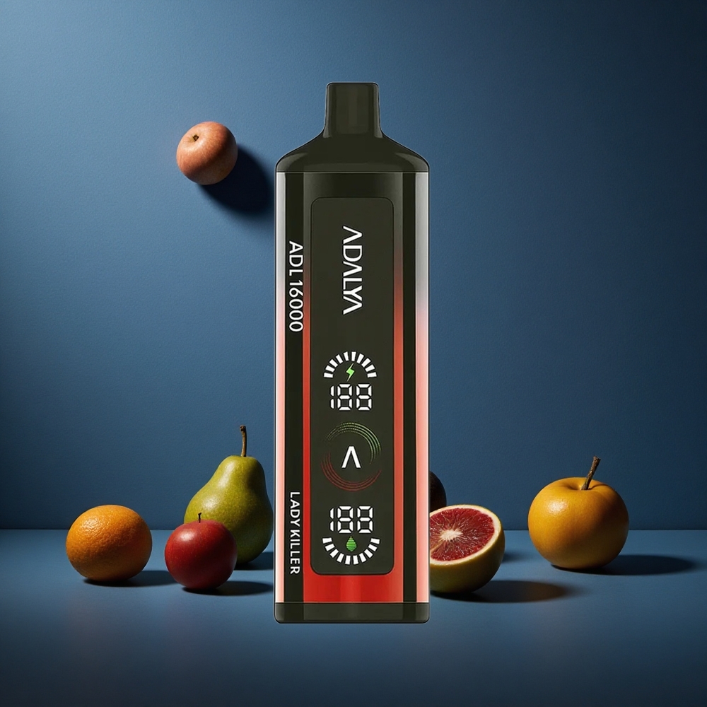 Adalya ADL 16000 PRO Κυρία Δολοφόνος 25ml Υγρό και Ψηφιακή Οθόνη