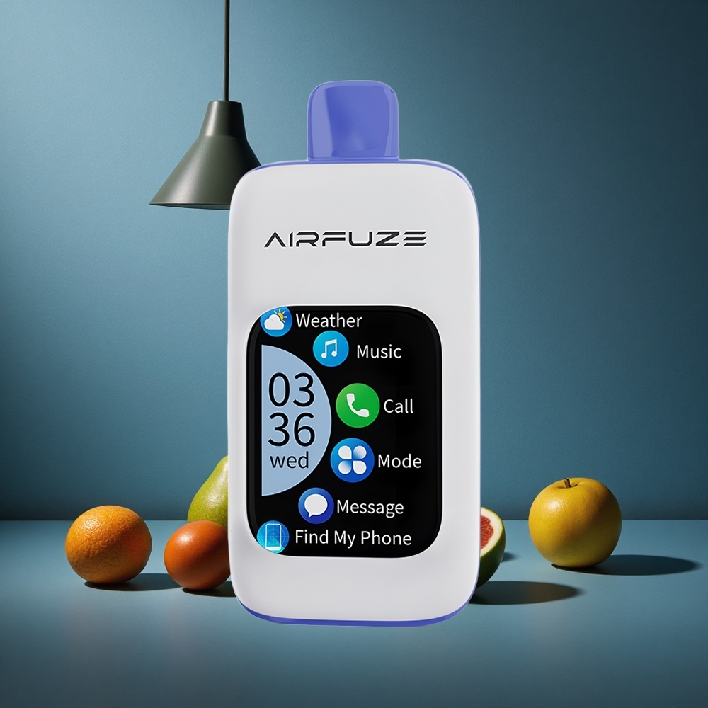 AirFuze Smart 30000 Puffs Vape μιας χρήσης Miami Μέντα με Οθόνη 2,01"TFT και Μπαταρία 900mAh