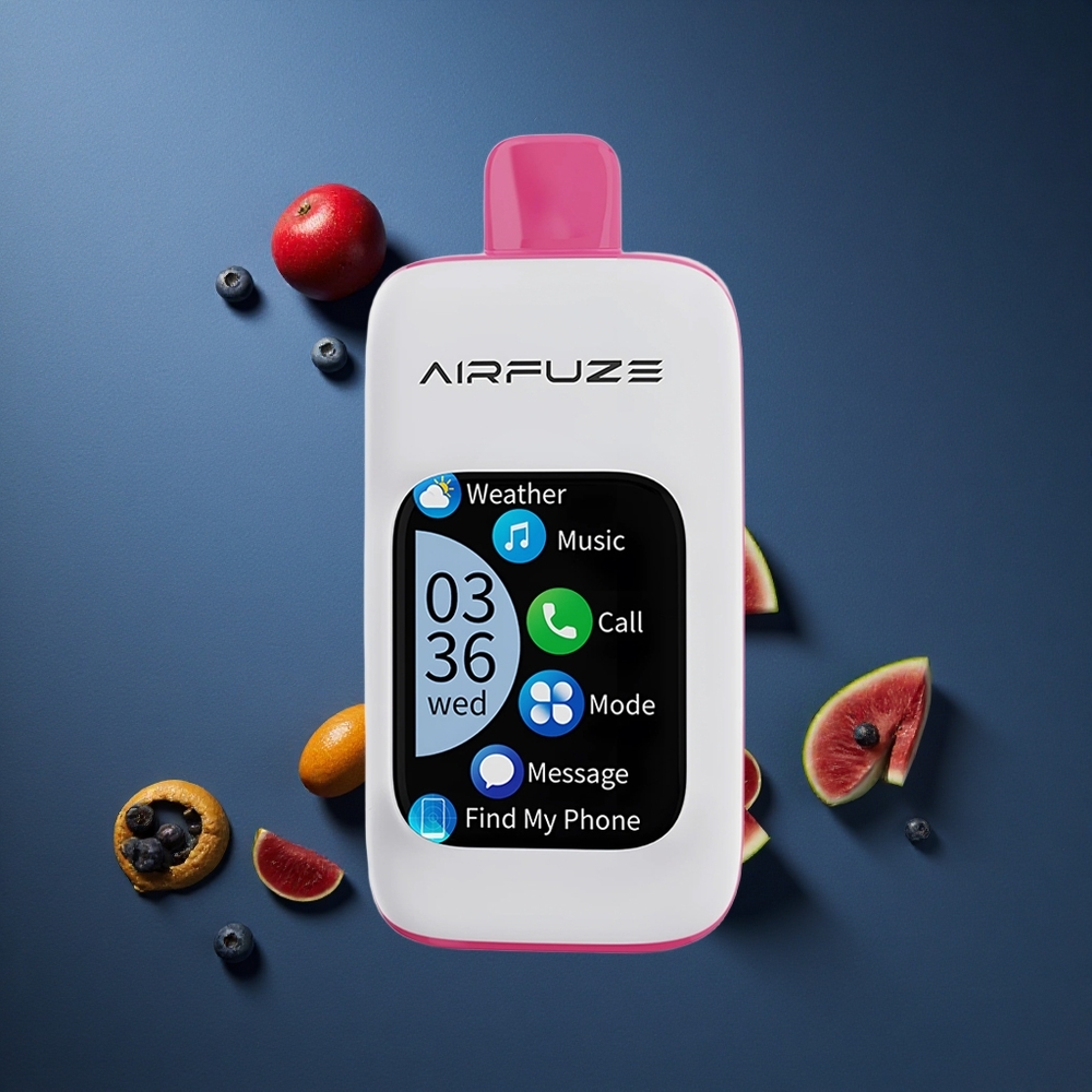 AirFuze Smart Pro 40000 Puffs Διακοπτόμενο Ατμιστικό Μπλε Μούρο Υδατοπεπόνι