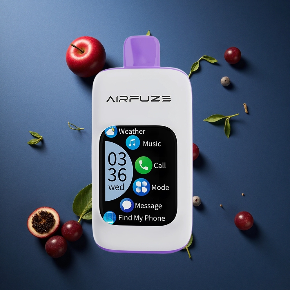 AirFuze Smart Pro 40000 Puffs Vape μιας χρήσης Σταφύλι Έκρηξη