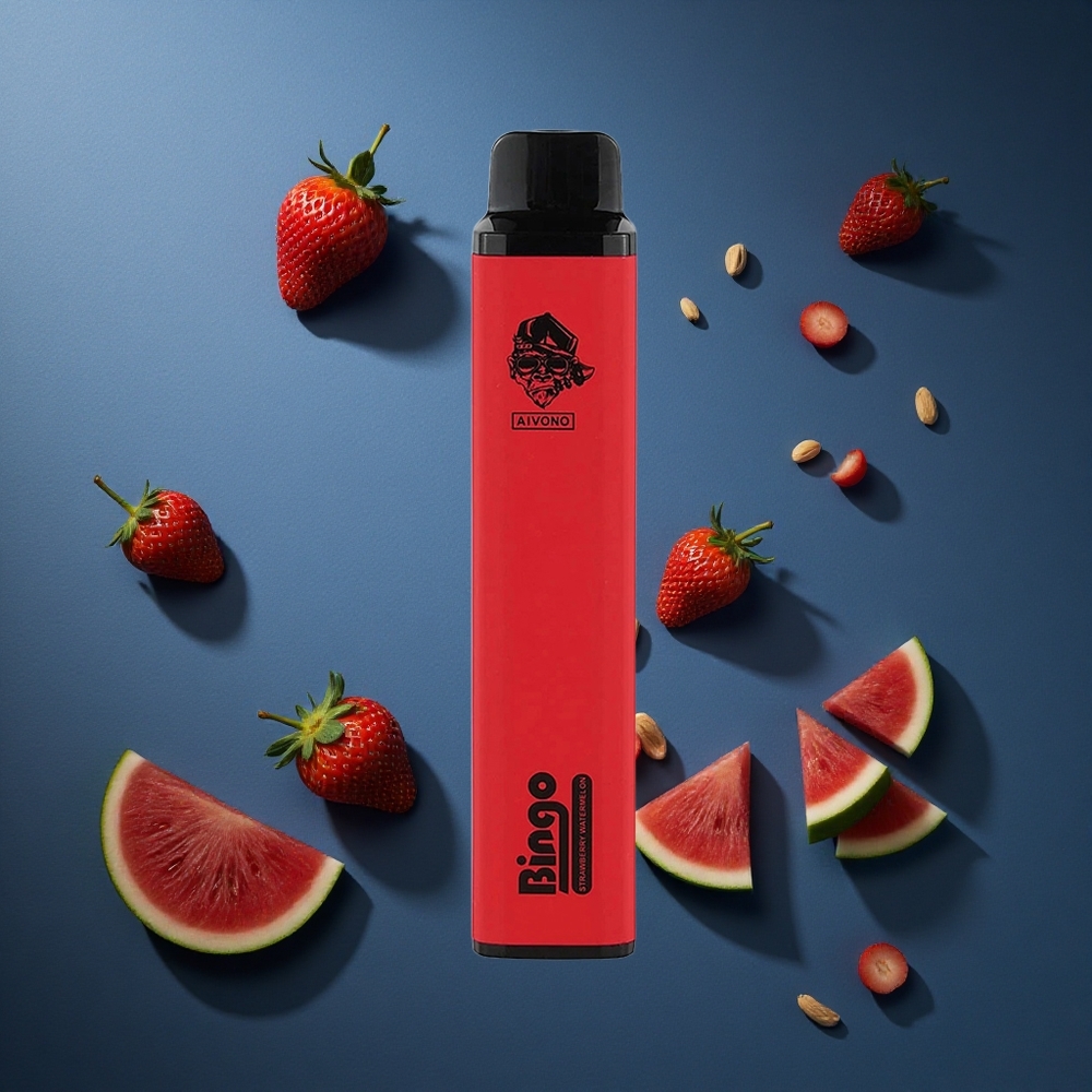 Aivono AIM BINGO 4000 Puffs Φράουλα Καρπούζι 10 mL 1000mAh