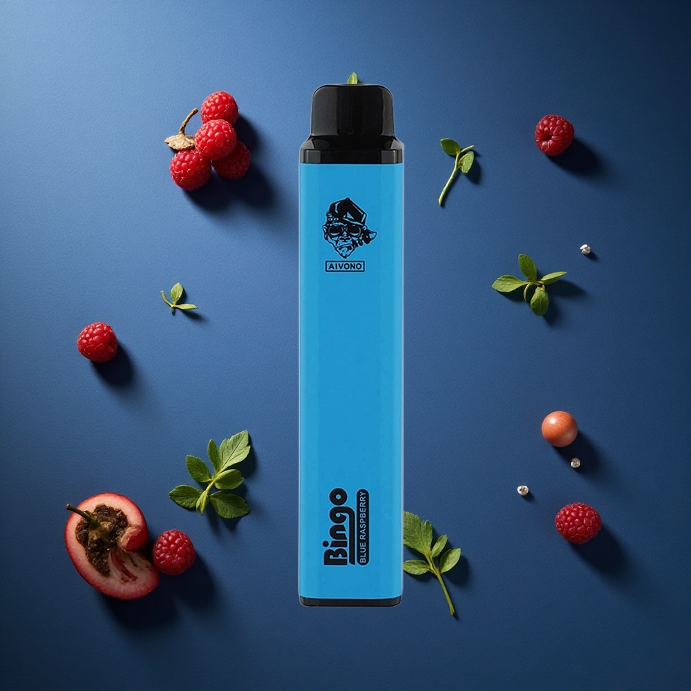 Aivono AIM BINGO 4000 Puffs Μπλε Βατόμουρο 10 mL
