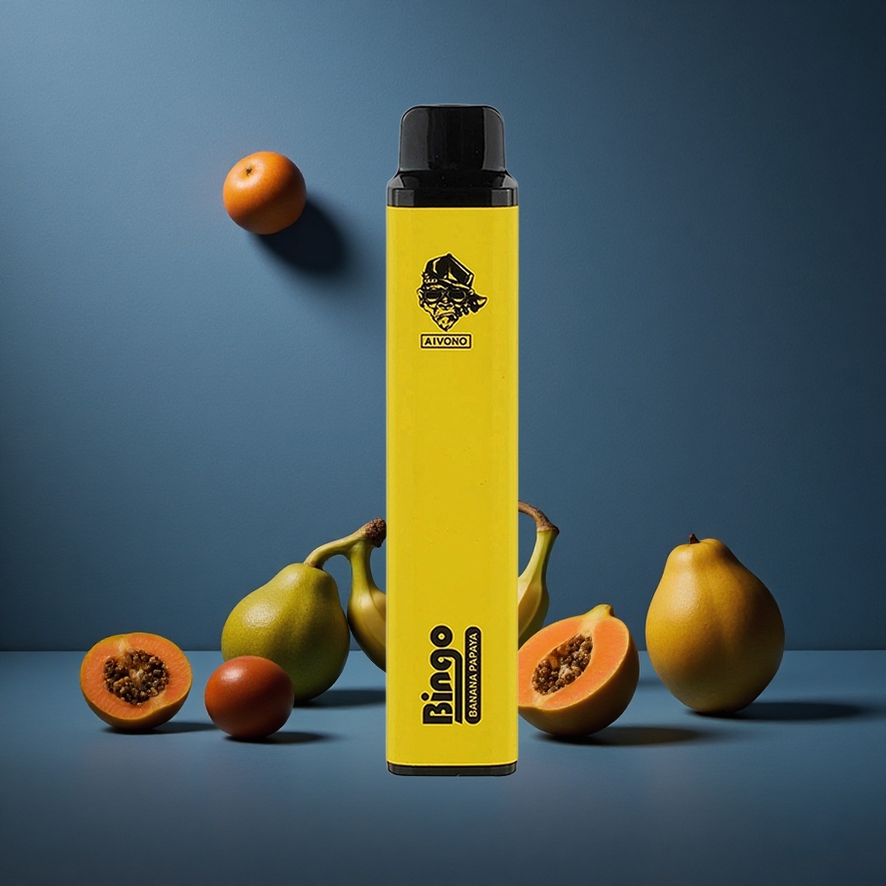 Aivono AIM BINGO 4000 Puffs Μπανάνα Παπάγια 10mL 1000mAh
