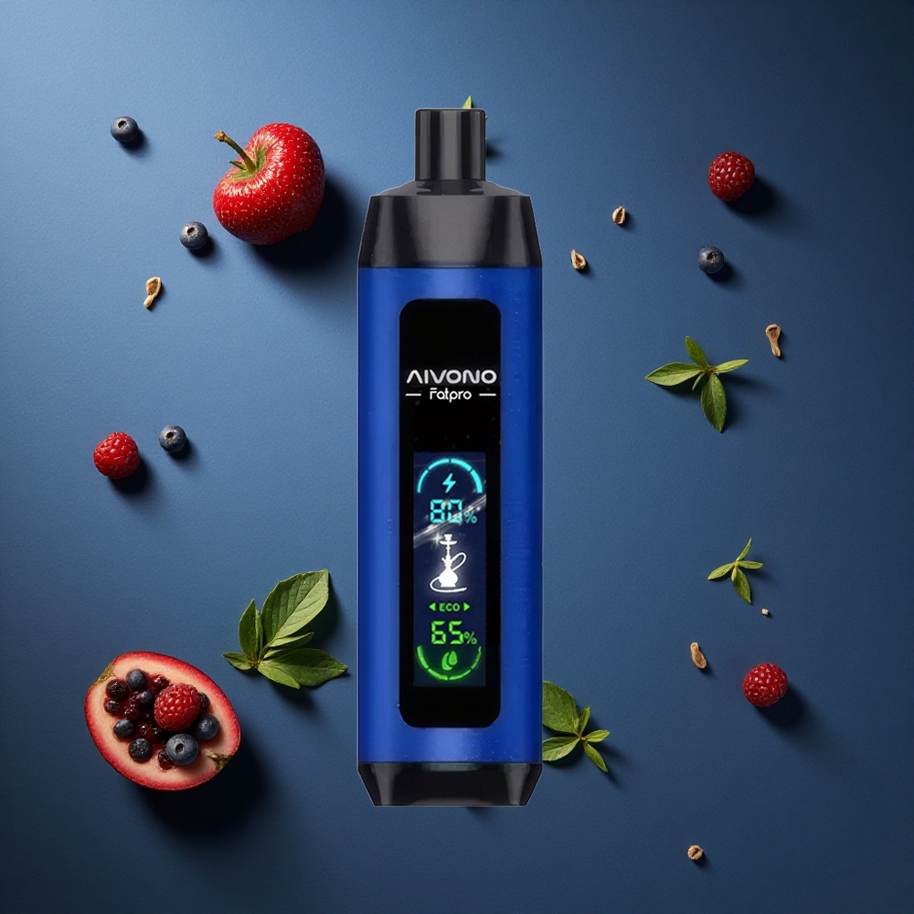 Aivono AIM FATPRO 22000 Puffs Γλυκόπαγο Μούρο 28ml 600mah