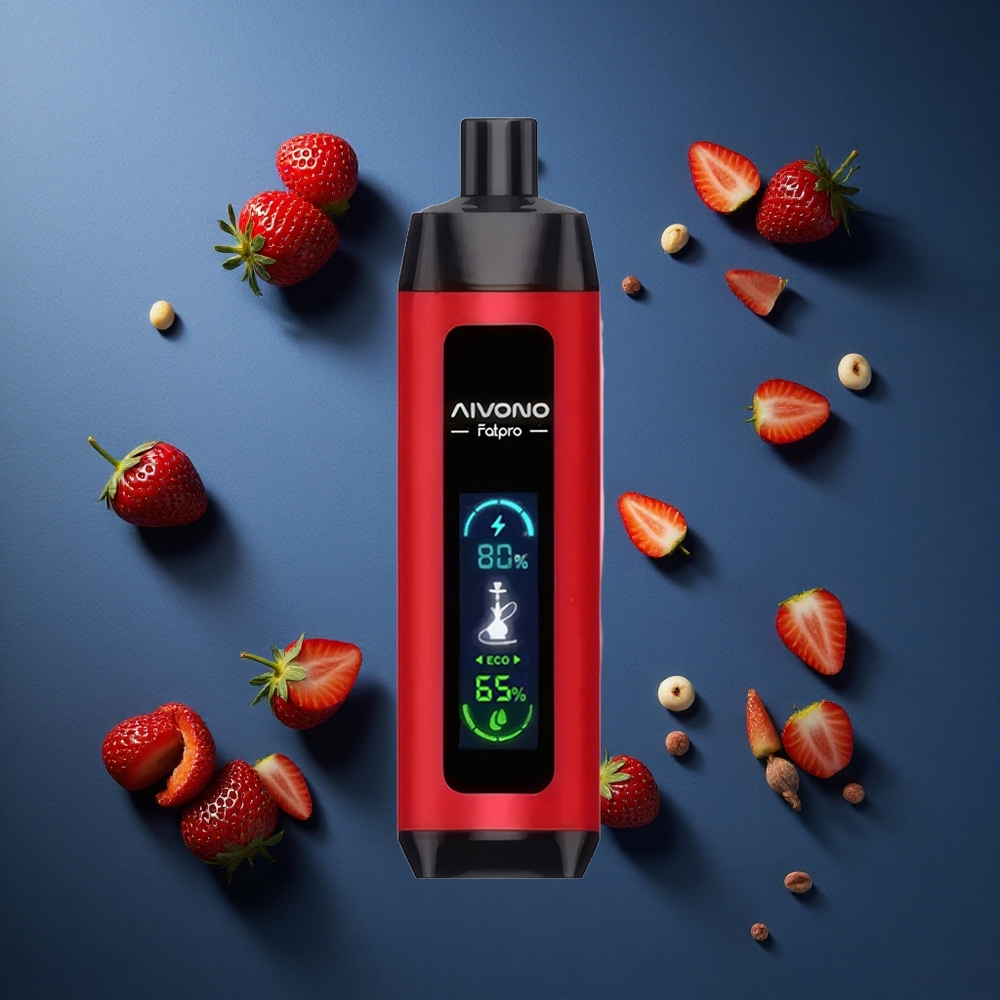 Aivono AIM FATPRO 22000 Puffs Φράουλα Punch 28ml 600mah