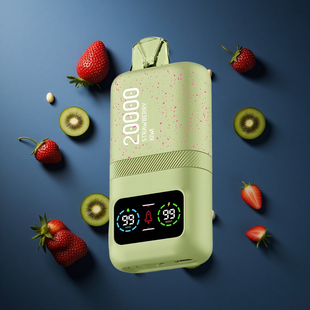 Aivono AIM MAGIC 20000 Puffs Φράουλα Κίβι Dual Mesh Coils