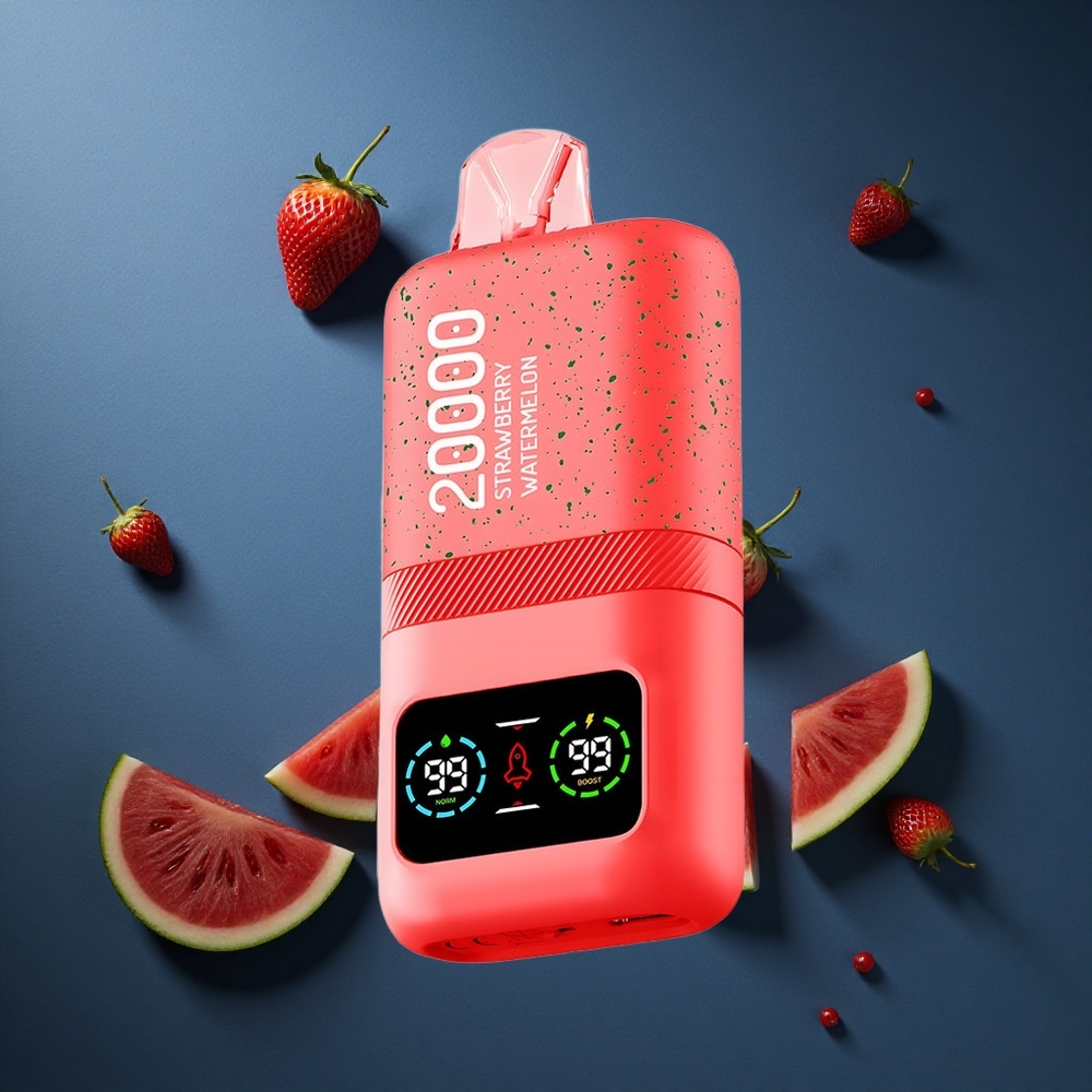 Aivono AIM MAGIC 20000 Puffs Φράουλα Καρπούζι Dual Mesh LCD