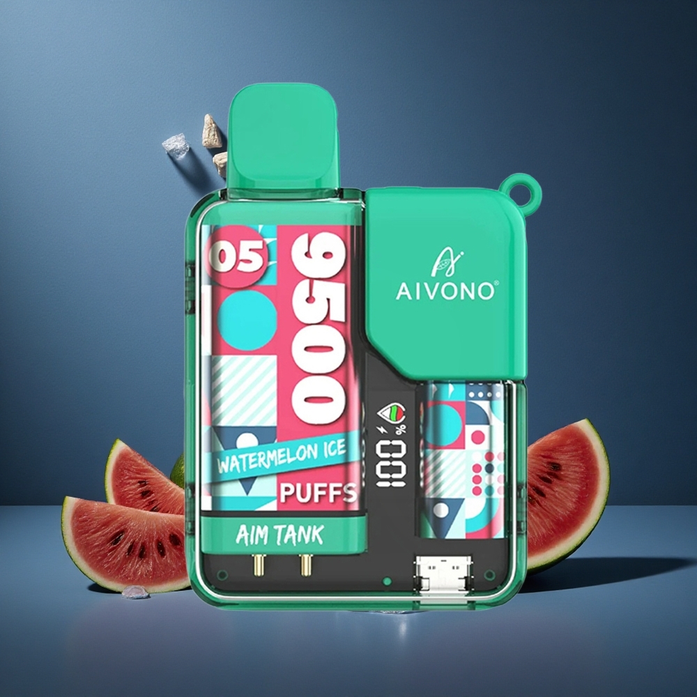 Aivono AIM-TANK 9500 Puffs Πυφές Vape μιας χρήσης Καρπούζι Πάγος