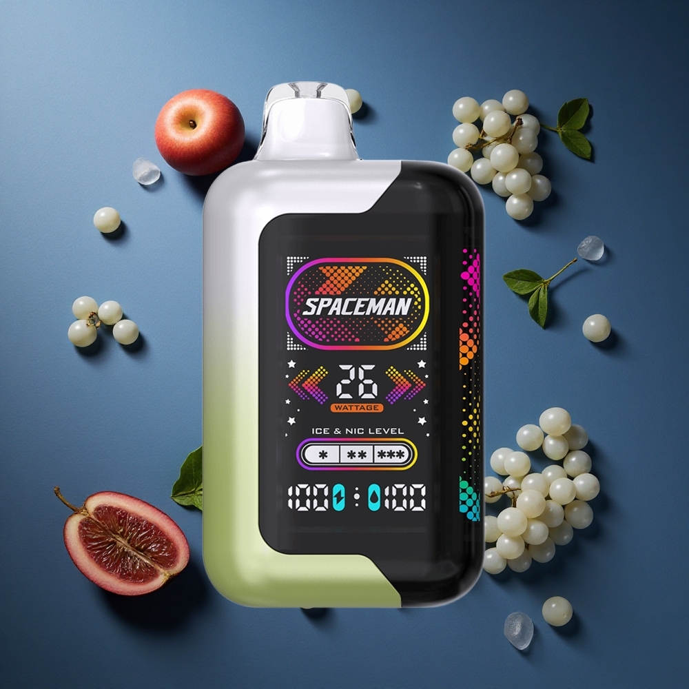 SMOK SPACEMAN SP40000 20ml Λευκό Σταφύλι Πάγος 40000 Καπνίσματα