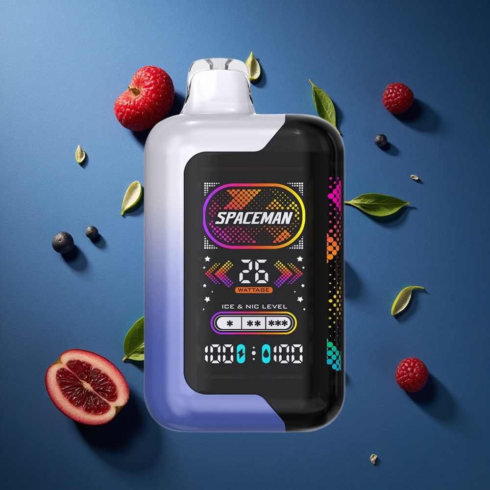 SMOK SPACEMAN SP40000 Απαράμιλλη 40000 Πάφς Μπλε Ραζ Ιce