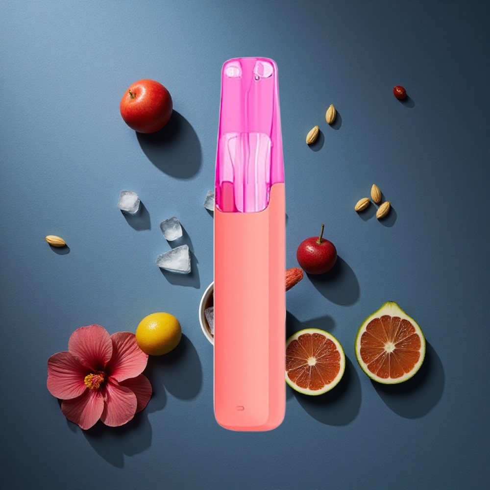Snowplus Dash 4000 Puffs Μονόχρηστη Συσκευή Ιβίσκου Παγωμένο Τσάι Κεραμικό Ατομιστή