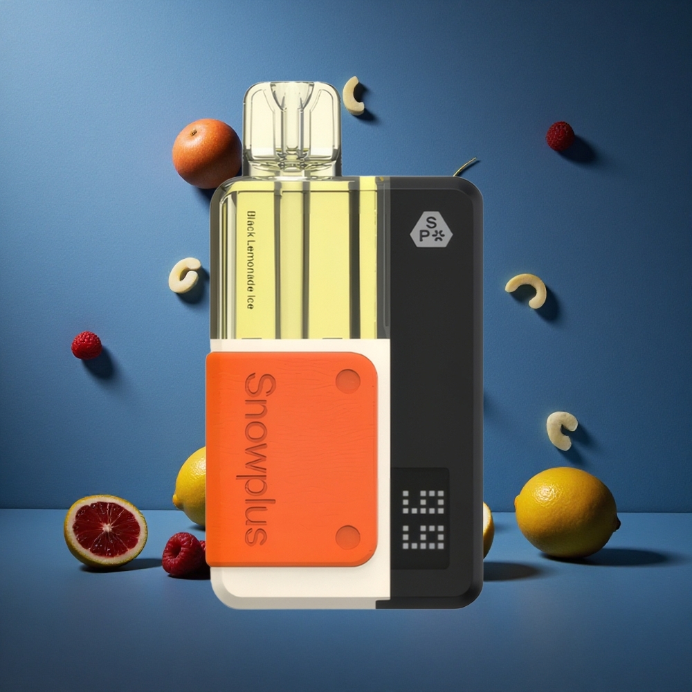 Snowplus Swift 15000 Puffs Pod Kit Μπλε Λεμόνι Razz με Διπλό Πλέγμα και 1000 mAh
