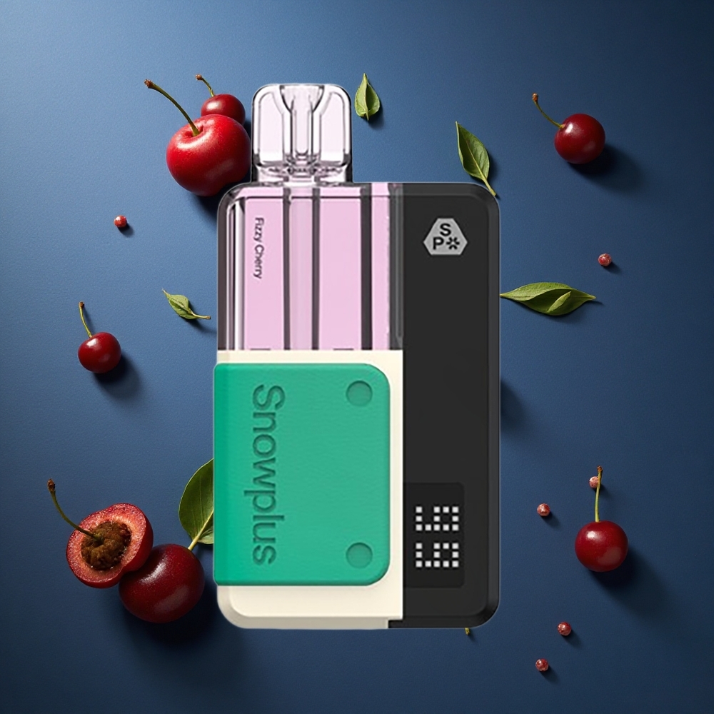 Snowplus Swift 5000 Puffs Dual Mesh (Διπλό Πλέγμα) 1000 mAh (Χιλιάδες mAh) Fizzy Cherry (Φιζύ Κεράσι)