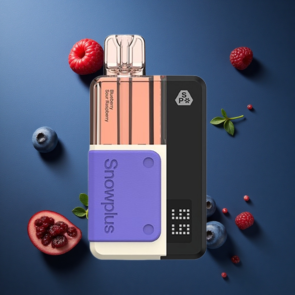 Snowplus Swift 5000 Puffs Διπλό Πλέγμα Μπλε Σμέουρο Βατόμουρο