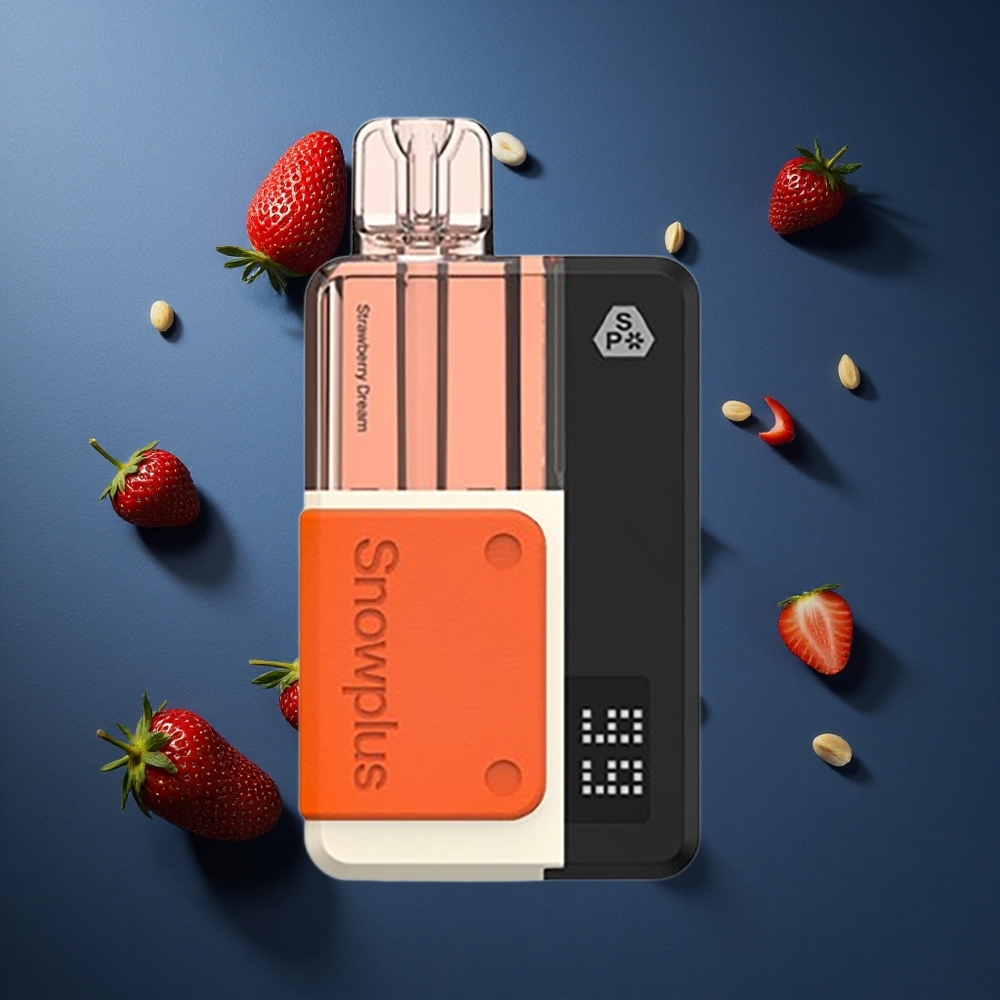 Snowplus Swift 5000 Puffs Διπλό Πλέγμα Φράουλα Όνειρο