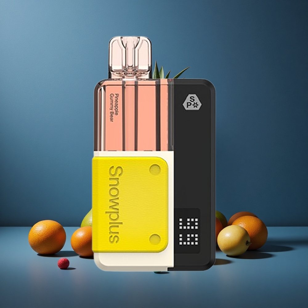 Snowplus Swift 5000 Puffs Διπλό Πλέγμα Αναθυμιστή Προκαθορισμένο Pod Kit Χυμός Ανάσας Γλυκό Αρκούδα