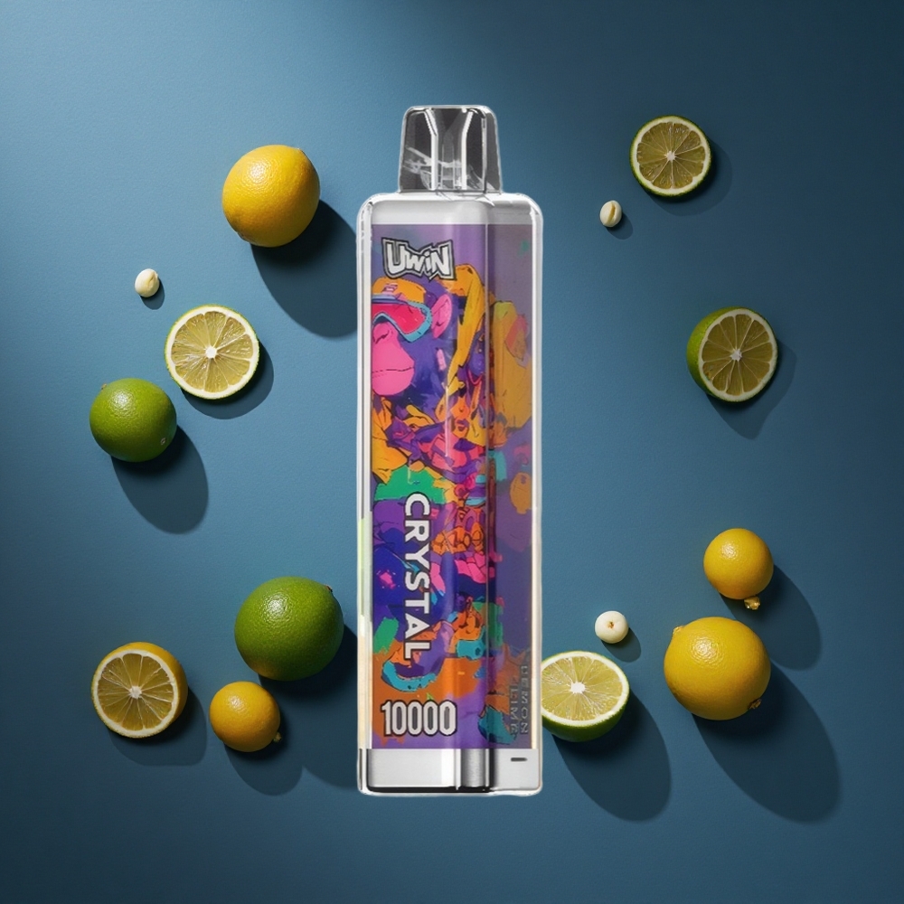 Uwin Crystal 10000 Puffs Λεμονολαϊμα 18ml 650mAh
