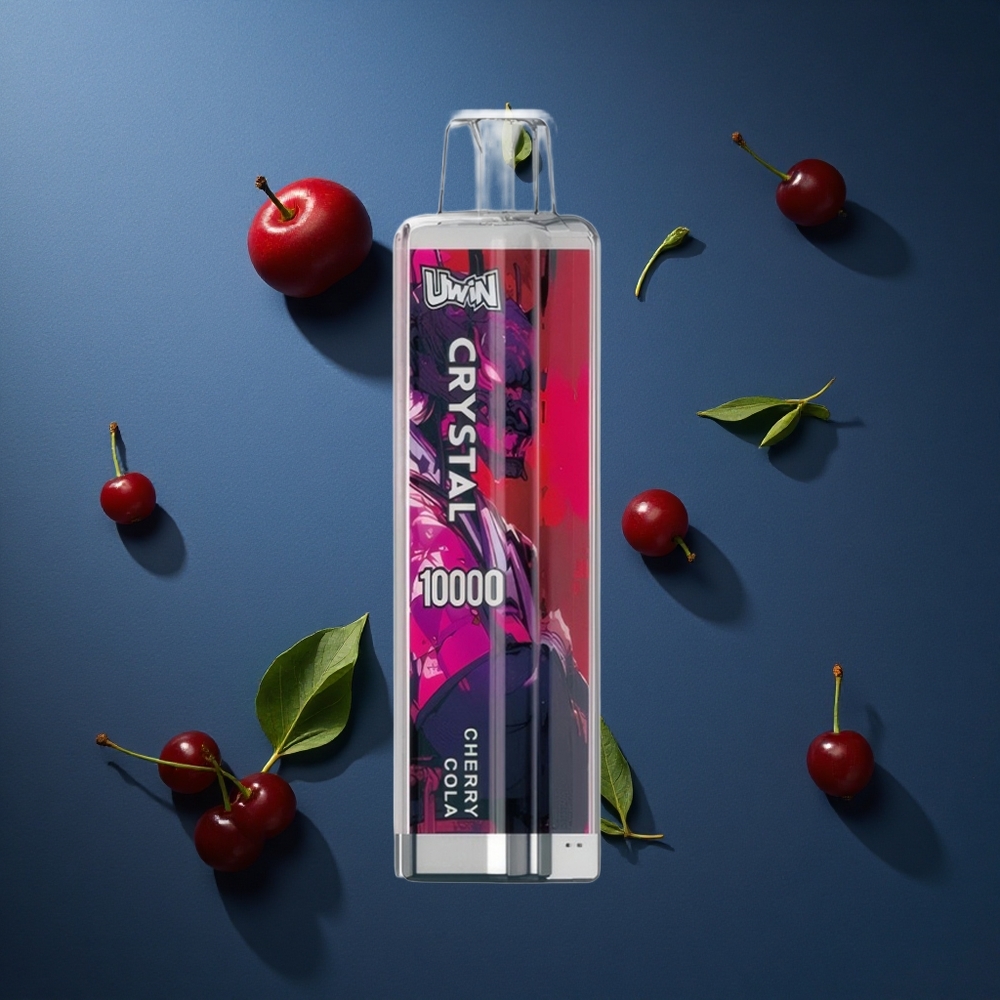 Uwin Crystal 10000 Puffs Κεράσι Κόλα 18ml RGB