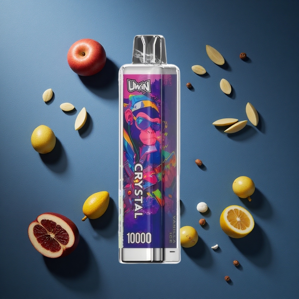 Uwin Crystal 10000 Puffs Βασίλειο Πάγου με RGB και 18ml