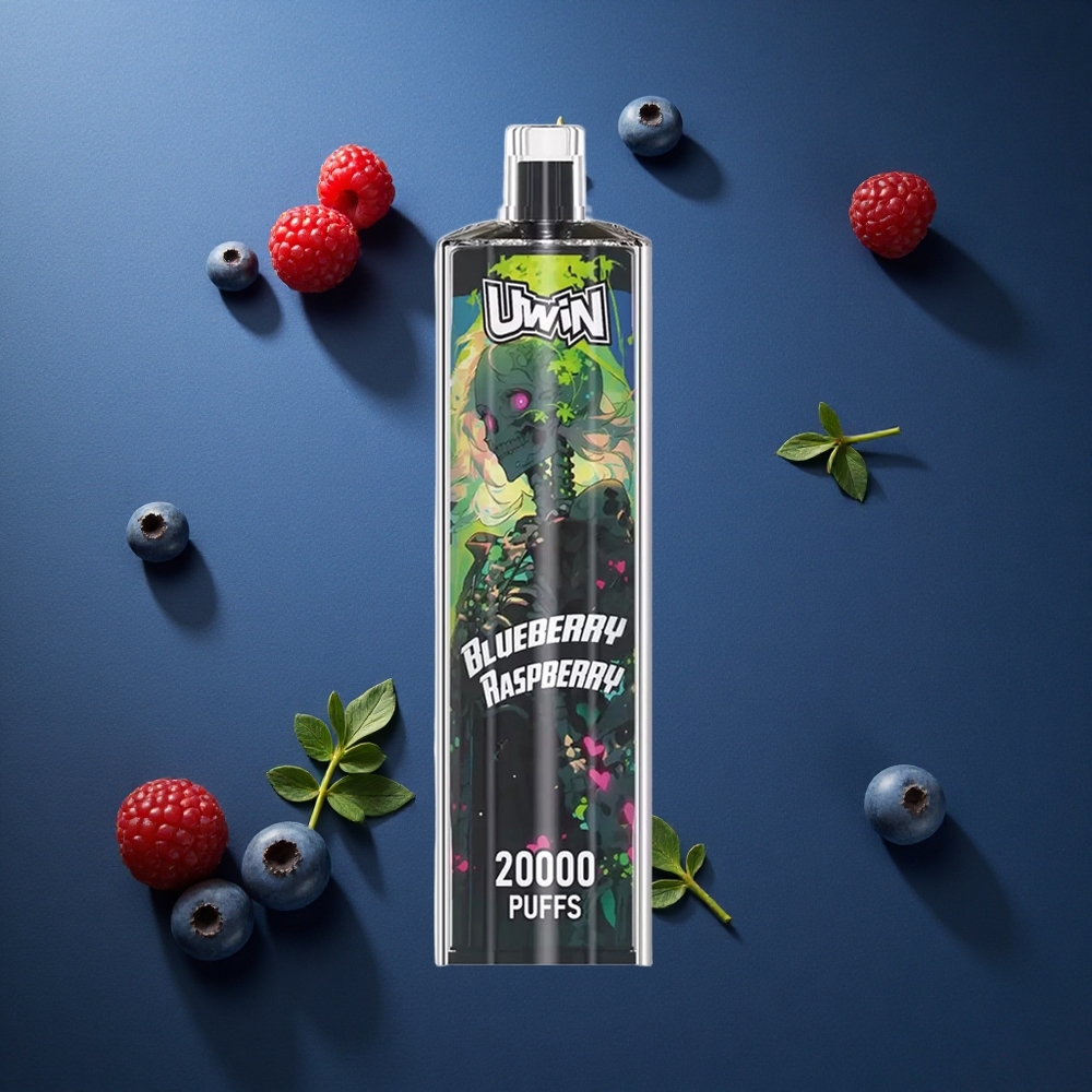 Uwin Shisha Hookah Crystal 20000 Puffs Μπλε Βατόμουρο