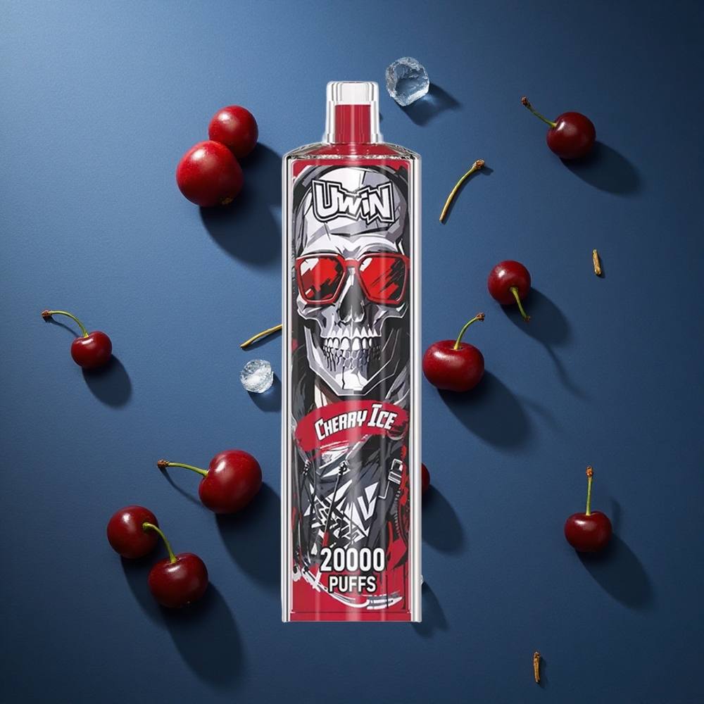 Uwin Shisha Hookah Crystal 20000 Puffs Κεράσι Πάγος