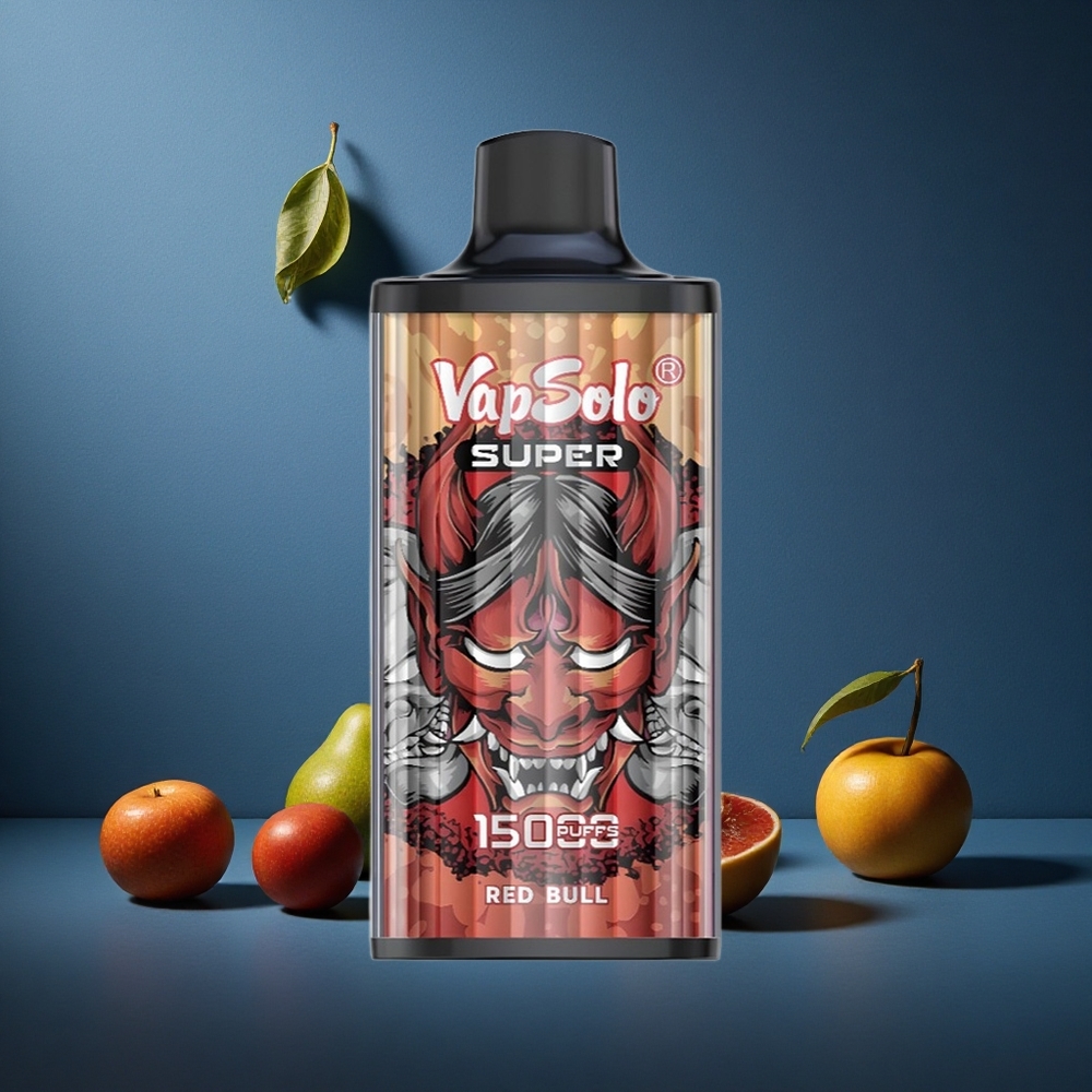 Vapsolo Super 15000 Puffs 40ml Ερυθρός Ταύρος