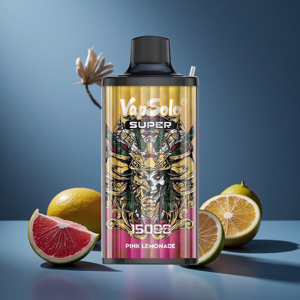 Vapsolo Super 15000 Puffs 40ml Σούπερ Ροζ Λεμονάδα