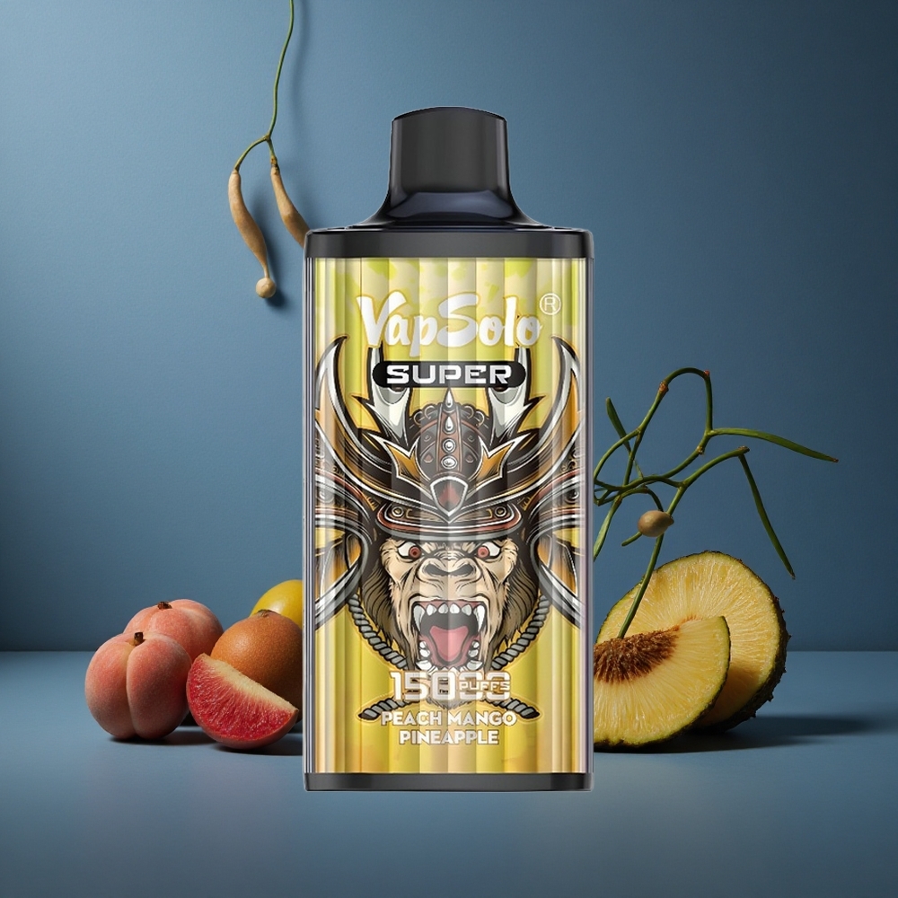 Vapsolo Super 15000 Puffs 40ml Ροδάκινο Mango Ανανάς