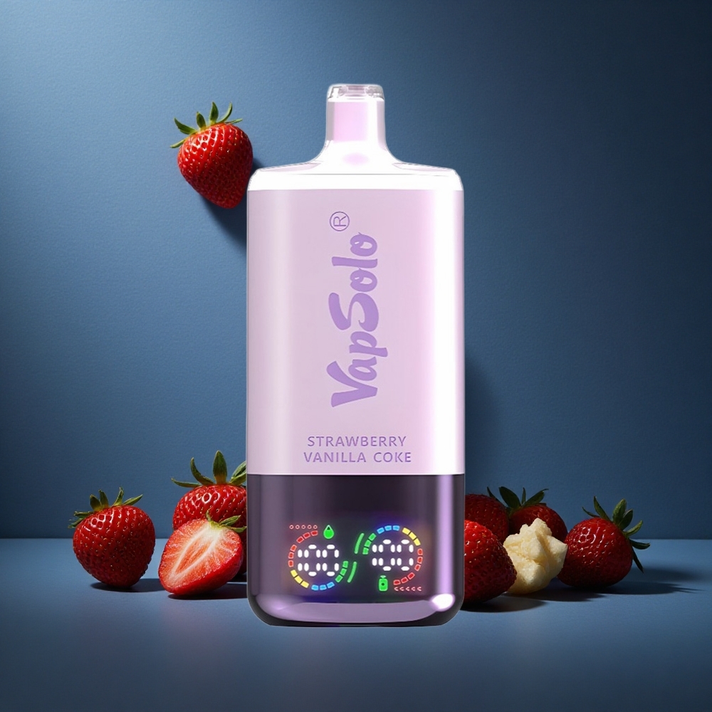 VapSolo Triple 30000 Καπνίσεις Φράουλα Βανίλια Coke 40ml