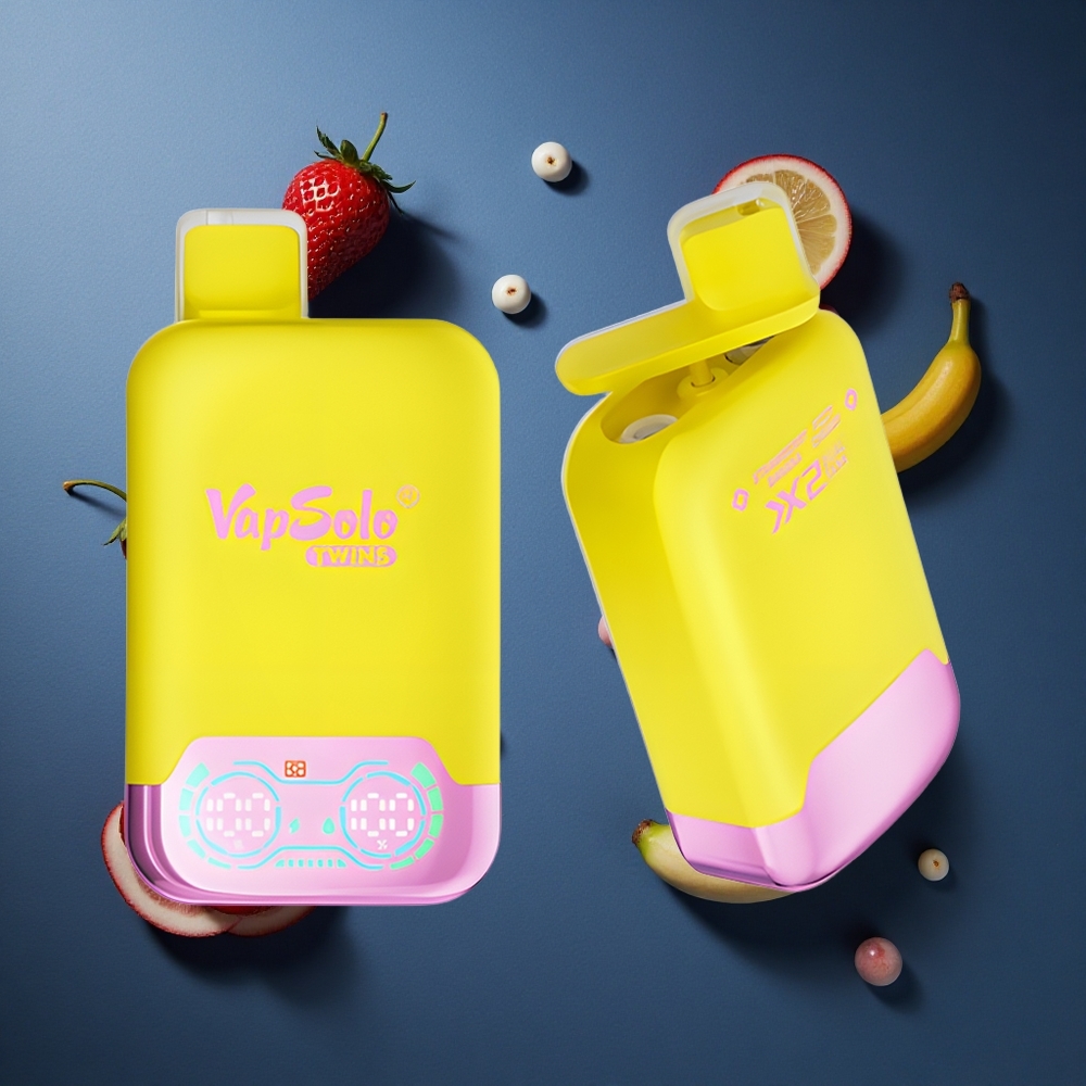 Vapsolo Twins 20000 Σταχτοπούτα & Κερασιού με 20000 Πουφς και 40ml Υγρό