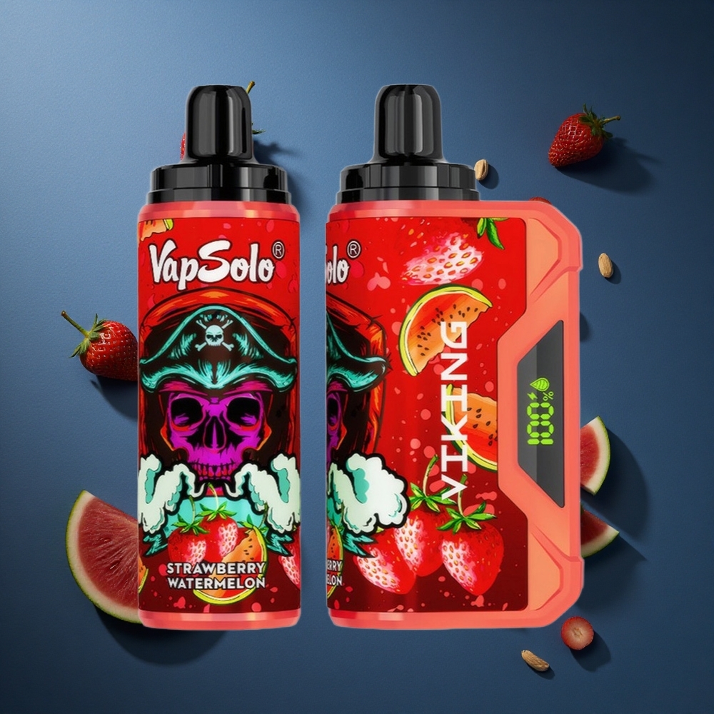 VapSolo VIKING 12000 Αχλάδι Καρπούζι 22ml 20/50 mg/ml Νικοτίνη