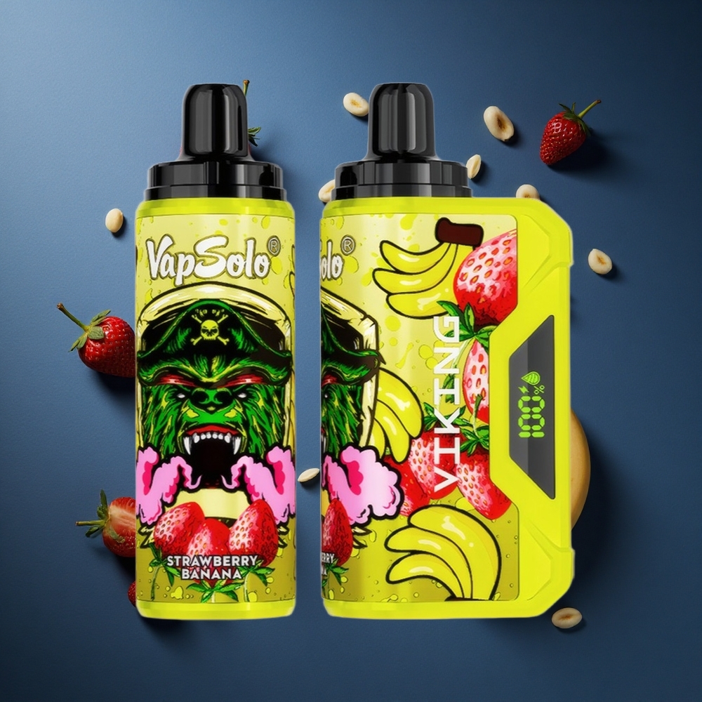 VapSolo VIKING 12000 Αχλάδι Φράουλα 22ml Τύπος-C