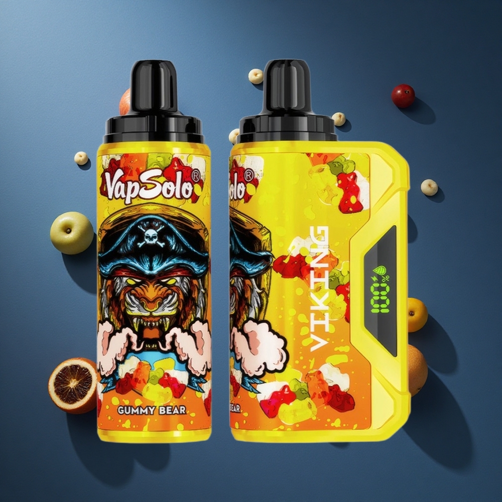 VapSolo VIKING 12000 Puffs 22ml Γλυκό Αρκούδα
