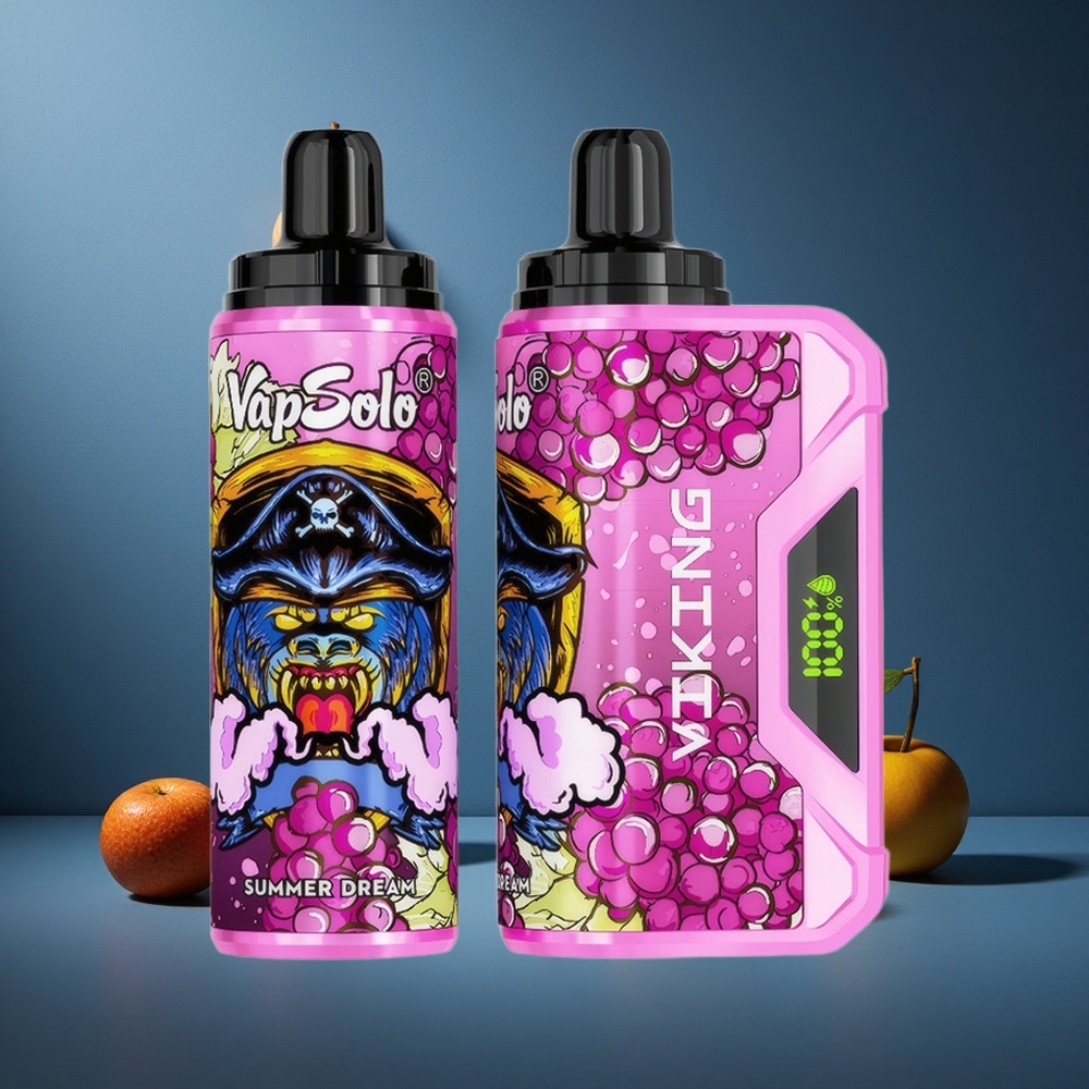 VapSolo VIKING 12000 Puffs Απορριπτέος Vape Καλοκαιρινό Όνειρο 22ml 20/50 mg/ml Νικοτίνη