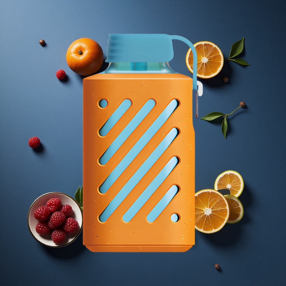 VOZOL GEAR 10000 Απορριπτόμενη Vape Φράουλα Μανταρίνι 10000 Puffs 20ml Υγρό