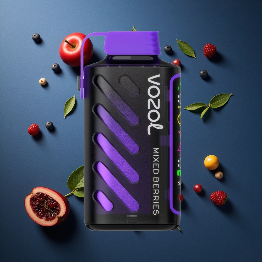 VOZOL Gear Power 20000 Puffs Μιγμένα Μούρα 20mL 50 mg/ml Νικοτίνη