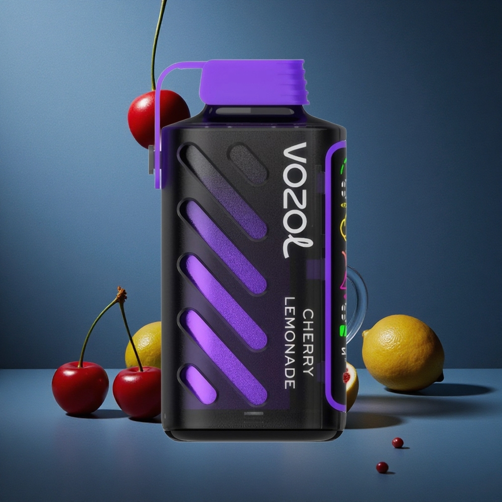 VOZOL Gear Power 20000 Puffs Οθόνη Πλήρους Οθόνης Κεράσι Λεμονάδα