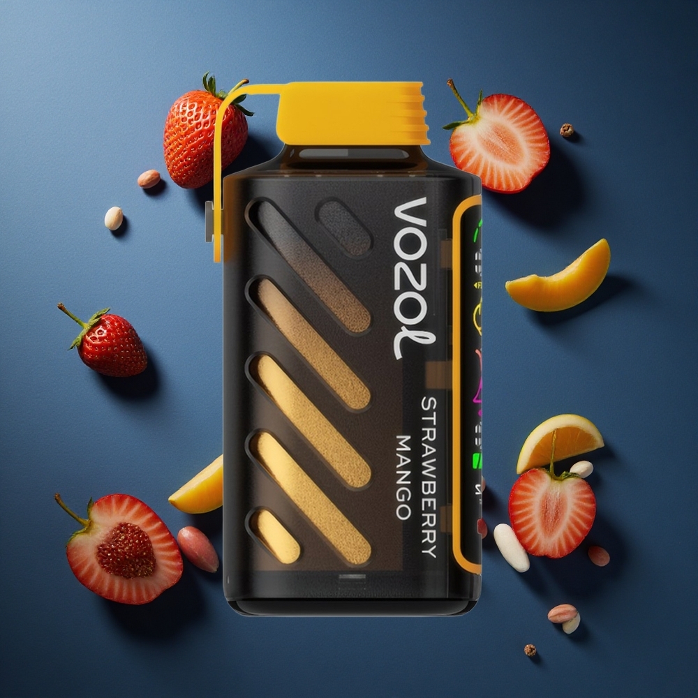 VOZOL Gear Power 20000 Puffs Φράουλα Μάνγκο Οθόνη Πλήρους Οθόνης
