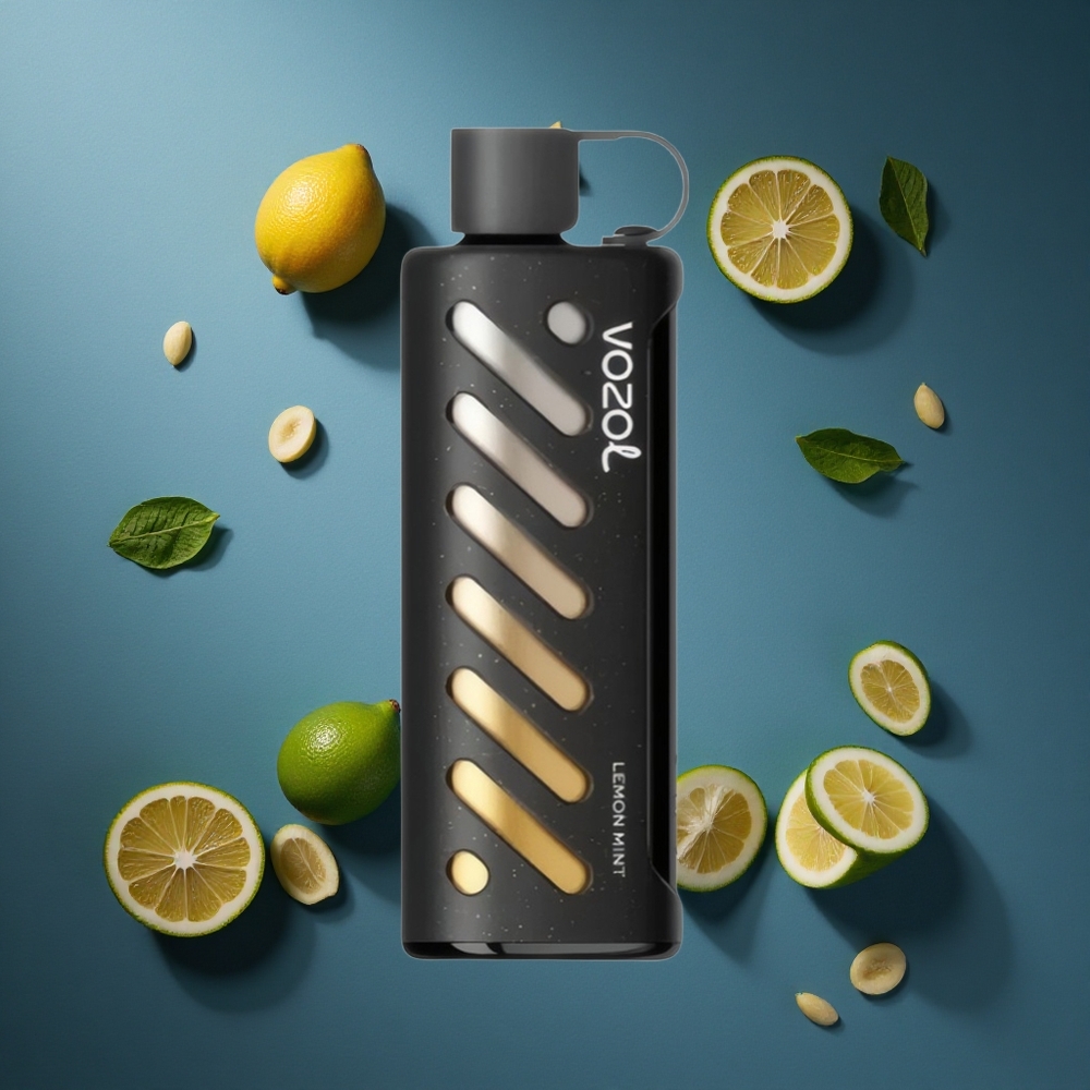VOZOL Gear Shisha 25000 Puffs Λεμόνι Μίντα Dual Mesh Dual Modes