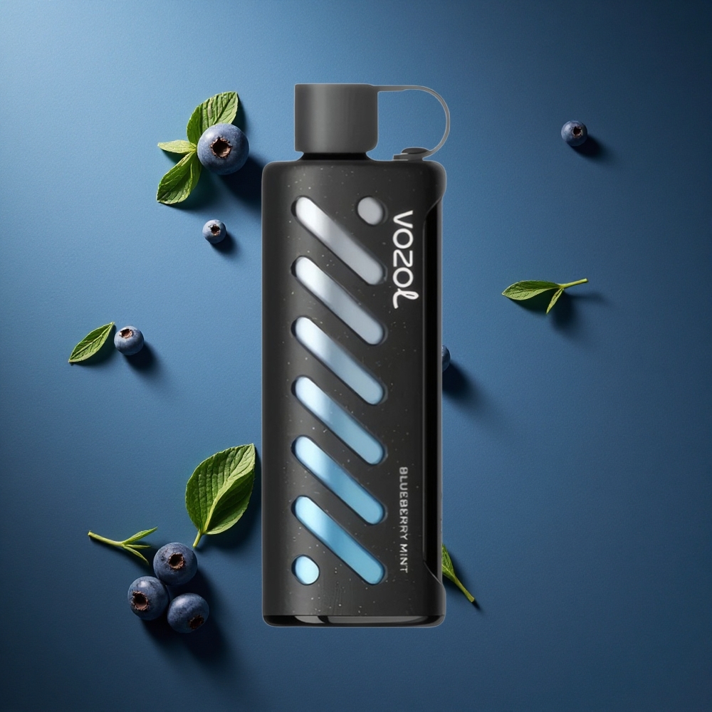 VOZOL Gear Shisha 25000 Puffs Διπλό Πλέγμα Διπλή Λειτουργία Μύρτιλο Μέντα