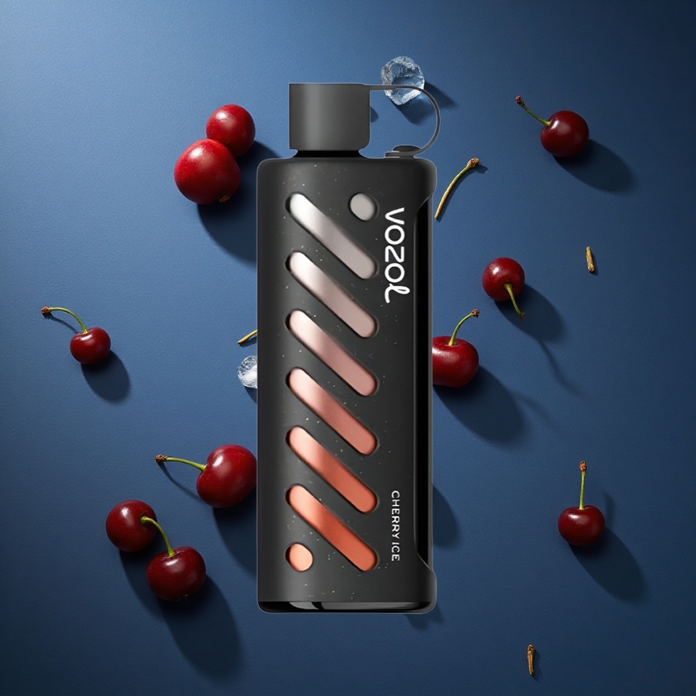 VOZOL Gear Shisha 25000 Puffs Κεράσι Πάγος Διπλό Πλέγμα