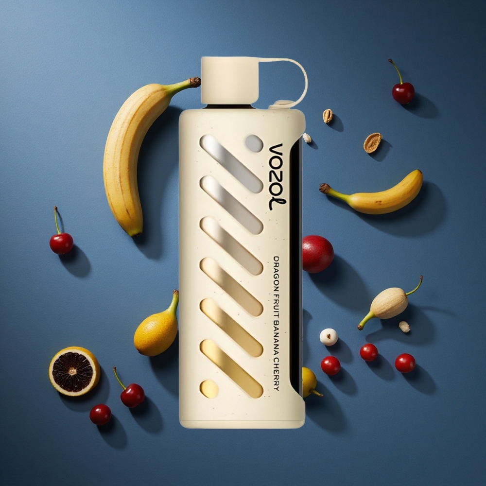 VOZOL Gear Shisha 25000 Puffs Διπλό Πλέγμα Διπλή Λειτουργία Φράουλα Μπανάνα Κεράσι