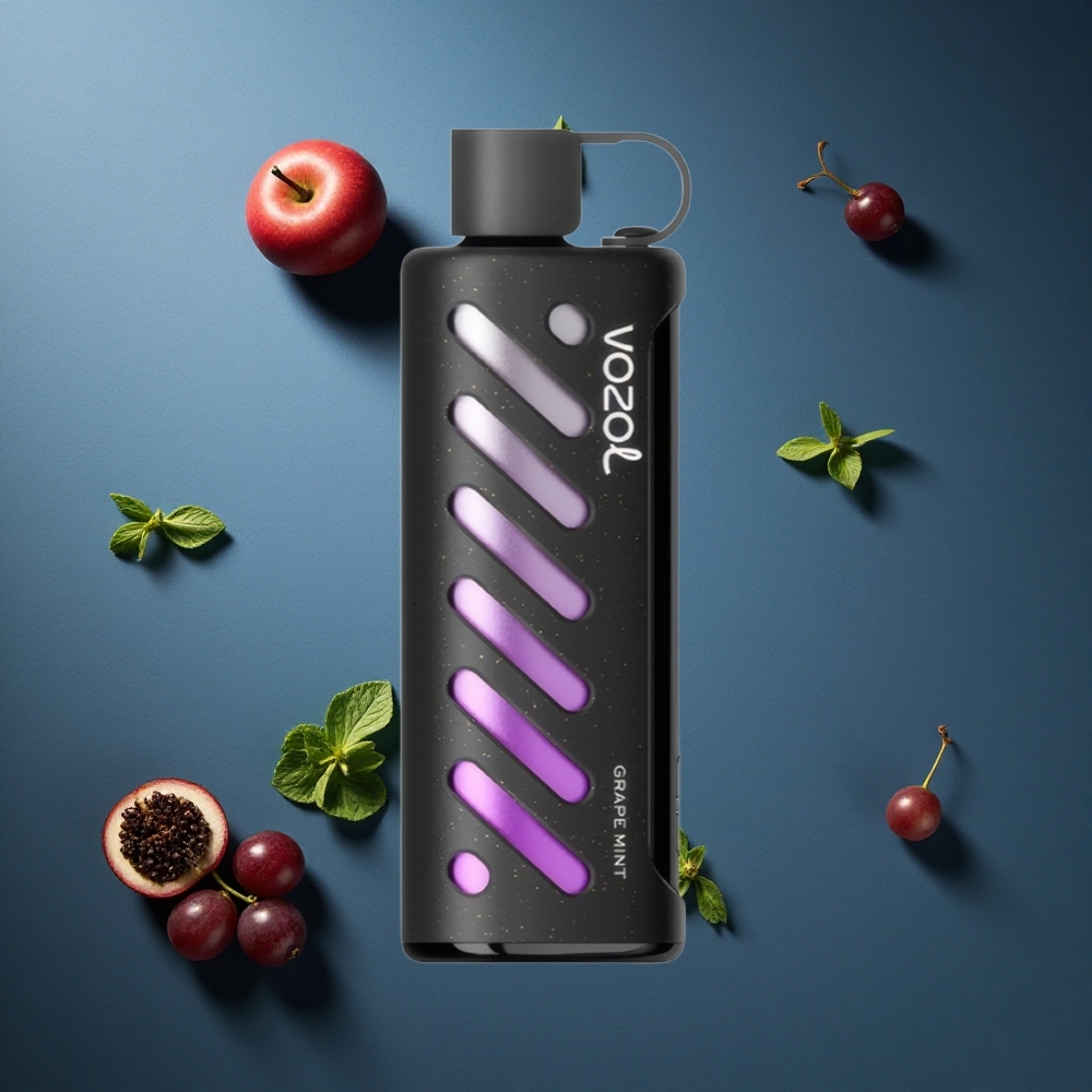 VOZOL Gear Shisha 25000 Puffs Διπλό Πλέγμα Διπλή Λειτουργία Σταφύλι Μέντα