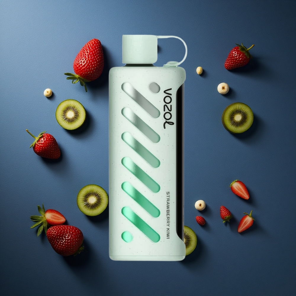 VOZOL Gear Shisha 25000 Puffs Διπλό Πλέγμα Φράουλα-Ακτινίδιο