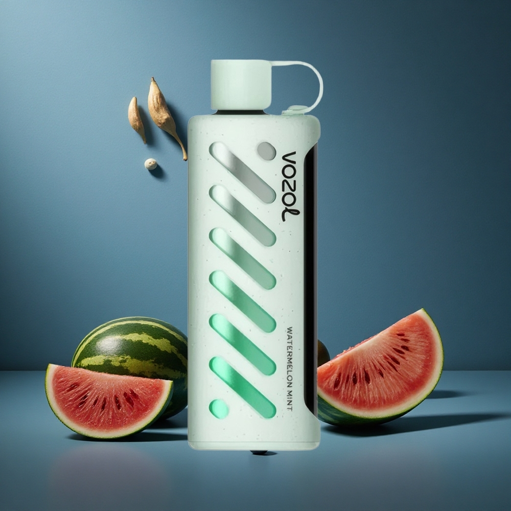 VOZOL Gear Shisha 25000 Puffs Διπλό Πλέγμα Σμίλης Καρπούζι Μέντα