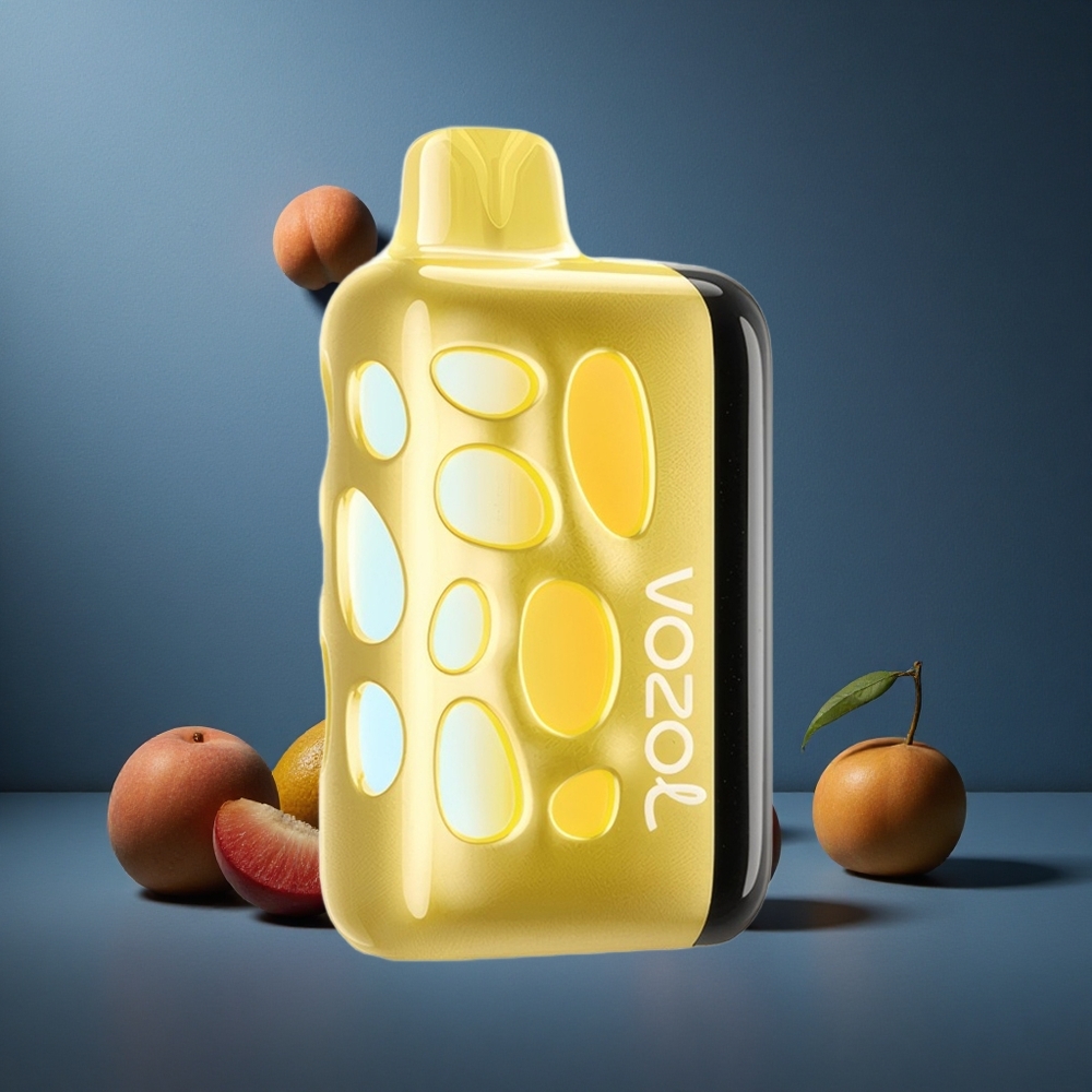 VOZOL RAVE 40000 Μάνγκο Ροδάκινο Φόρτωση 80% σε 20 Λεπτά