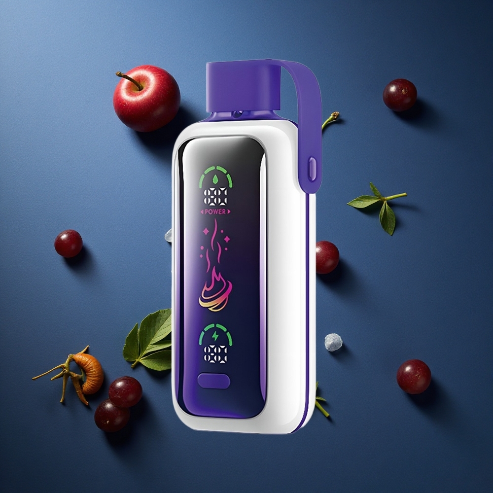 VOZOL Star 20000 Puffs Διπλό Πλέγμα 650mAh Σταφύλι Πάγος