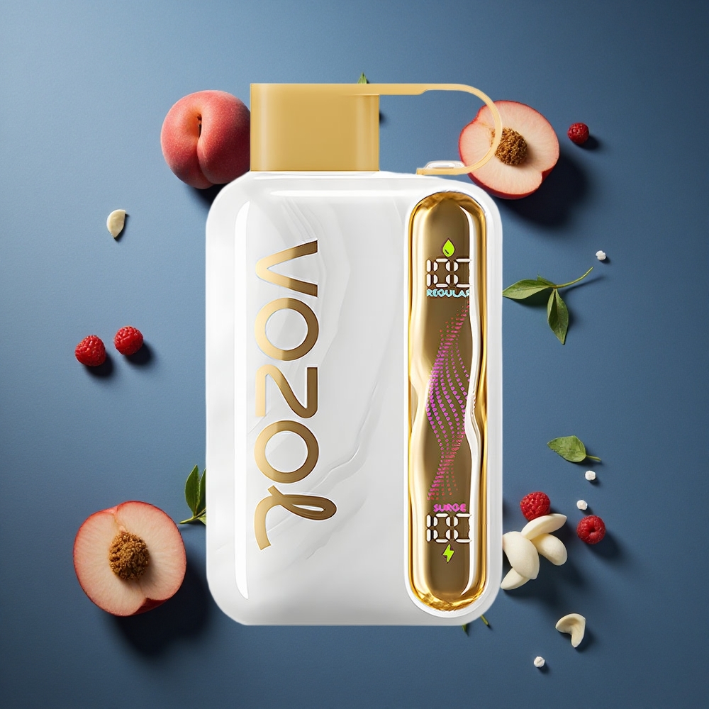 VOZOL STAR 40000 Puffs Ασπρο Ροδάκινο Βατόμουτο 1000mAh Type-C